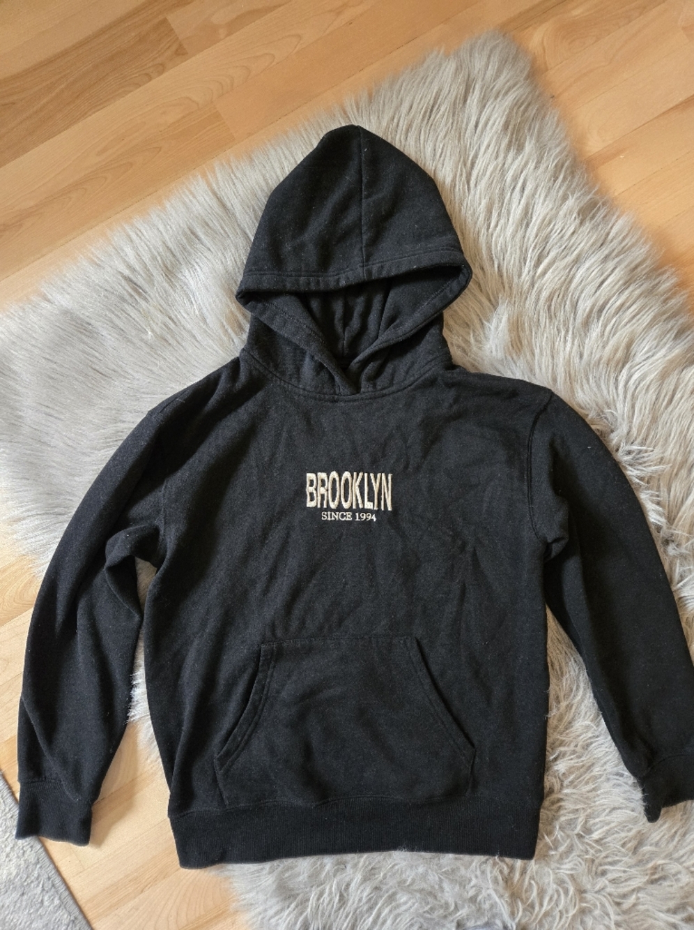 Urban Kids Oversized Girls Brooklyn Back Hit Hoodie